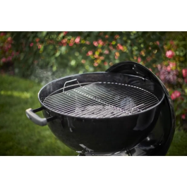Weber Barbacoa de Carbón Hervidor Clásico Acero Esmaltado Diámetro 47 cm Termómetro Integrado AUC0077924003592