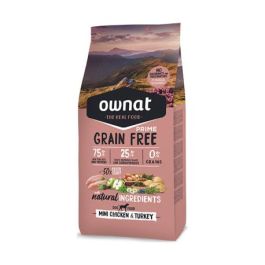 Ownat Prime Mini Chicken&Turkey para Perros Adultos Pequeños - 1 kg, Alto en Proteínas y Omega 3/6 Precio: 10.5900003. SKU: B1B5L44QEG