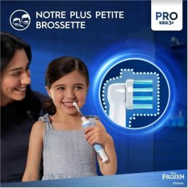 Oral-B ORA1695111356508 Cepillo de dientes eléctrico para niños Frozen con 1 cabezal y estuche de viaje, a partir de 3 años