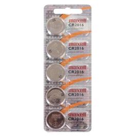 Maxell Pilas Planas De Litio 3 V - Cr2016 -Pack 5- Precio: 2.50000036. SKU: S0208016