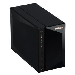 Asustor Servidor NAS 2 Bahías Quad-Core 2.5GbE 2GB DDR4 RAM