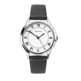 Sekonda, Reloj de cuarzo con correa de cuero, 1683,82, Para hombres Precio: 56.78999964. SKU: B1HRMFQ69M