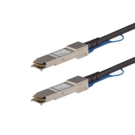 Cable de Red Rígido UTP Categoría 6 Startech QSFP40GPC1M Negro 1 m