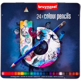 Talens bruynzeel lápices de colores estuche metálico 24 ud surtido oscuro Precio: 7.95000008. SKU: B12ZLQLEMV
