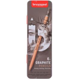 Talens bruynzeel estuche de 6 lápices de grafito expression Precio: 3.95000023. SKU: B1AP9DHPRM