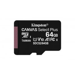 Tarjeta de Memoria Micro SD con Adaptador Kingston SDCS2/64GBSP 64 GB