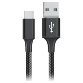 Cable USB A a USB C Goms Negro 1 m Precio: 4.94999989. SKU: S6502472