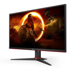 Monitor Gaming AOC 27G2SPAE/BK 27"/ Full HD/ 1ms/ 165Hz/ IPS/ Multimedia/ Negro y Rojo