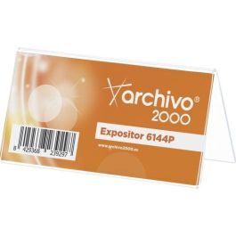 Archivo 2000 Portanombres sobremesa archivo 2000 "premium" espesor 3 mm 50x120x60 mm Precio: 2.95000057. SKU: B1JSDM52P7