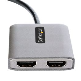 Hub USB Startech MST14CD122HD Gris Negro Negro/Gris