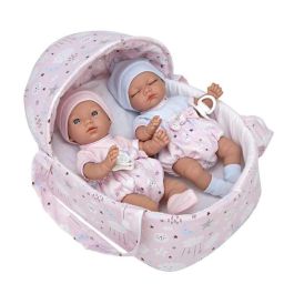 Muñeca elegance 28 cm babis gemelos c/capazo