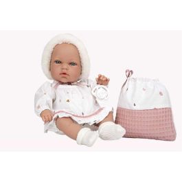 Muñeca elegance 30 cm natal blanco c/bolsa multiusos (cuerpo vinyl, sexo niña)