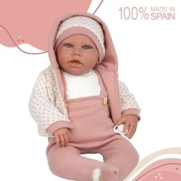 Muñeca elegance 54 cm anuk rosa (muñeco de peso)