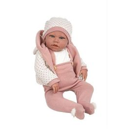 Muñeca elegance 54 cm anuk rosa (muñeco de peso)