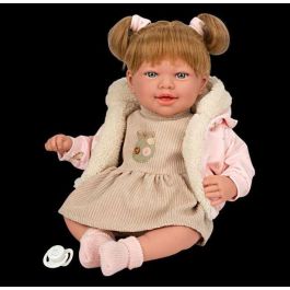 Muñeca elegance 45 cm adi beige c/pelo c/mecanismo risa try me