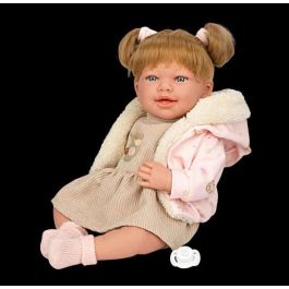 Muñeca elegance 45 cm adi beige c/pelo c/mecanismo risa try me