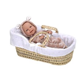 Muñeca elegance 42 cm zoe rosa c/canastilla mimbre (cuerpo vinyl, sexo niña) Precio: 68.9579. SKU: B1BTJ7RCJA