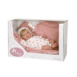 Muñeca reborn arias 40 cm cristina rosa c/manta Precio: 92.09915. SKU: B1E6EZRL96