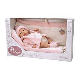 Muñeca reborn arias 40 cm marta rosa c/manta Precio: 89.13465. SKU: B1FV6LEXEE