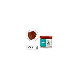 Tempera Liderpapel Escolar 40 mL Marron 5 unidades