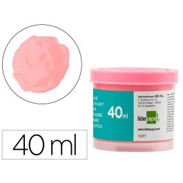 Tempera Liderpapel Escolar 40 mL Rosa 5 unidades Precio: 3.50000002. SKU: B12PE6RH83