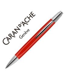 Boligrafo Caran D'Ache Alchemix Cuerpo Laca Roja Adornos Cromados Brillante Con Estuche Punta Media Precio: 46.88999986. SKU: B1JASHNF4E