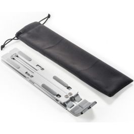 Conceptronic Base Refrigeradora Ergonómica Ajustable para Portátil, 6 Niveles de Altura, Plegable, hasta 15.6 Pulgadas, 50 kg