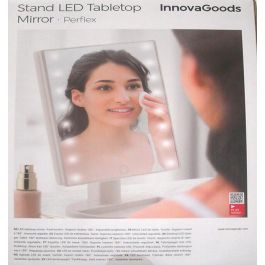 Espejo LED Táctil de Sobremesa Perflex InnovaGoods Espejo LED Táctil de Sobremesa Perflex InnovaGoods