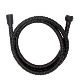 Flexo de ducha de acero inoxidable 150 cm negro Precio: 15.49999957. SKU: B188WBMJVR