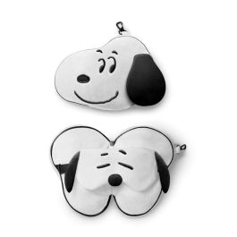 Relaxeazzz Almohada de viaje con antifaz Snoopy integrado - 95% Poliéster y 5% Spandex Precio: 15.49999957. SKU: B1F6DB6BWD