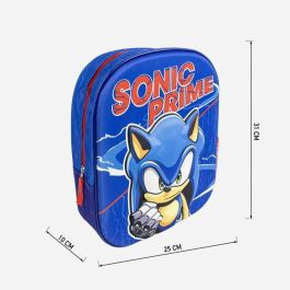 Mochila infantil 3D sonic prime 25.0 x 10.0 x 31.0 cm Mochila infantil 3D sonic prime 25.0 x 10.0 x 31.0 cm