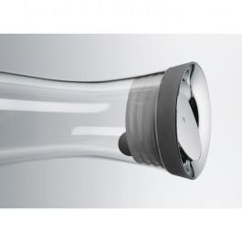 WMF 0617726040 Basic. Jarra de agua de cristal de 1.5 L. Colores: negro y transparente. Ideal para mesa.
