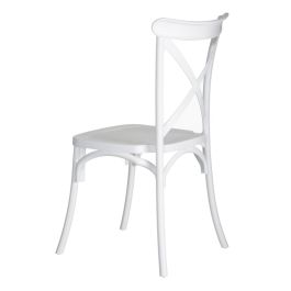 Silla Apilable Blanco Polipropileno 48,50 X 43 X 91 cm