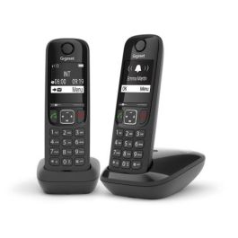 Teléfono Inalámbrico Gigaset AS690/ Pack DUO/ Negro