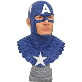 Diamond Collection Figura Marvel Comics Capitán América - Busto en Resina 25 cm