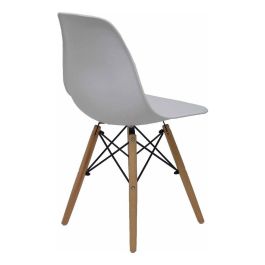 Piqueras y Crespo Pack de 4 Sillas Priego Blanco - Madera y Metal Piqueras y Crespo Pack de 4 Sillas Priego Blanco - Madera y Metal