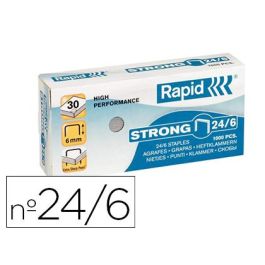 Grapas Rapid Nº 24-6 Setrong Galvanizadas Caja De 1000 Unidades 10 unidades Precio: 6.59000001. SKU: B1A48SZV46