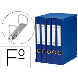 Modulo Pardo 5 Archivadores De Palanca Folio 2 Anillas 25 mm Azul 350x230x300 mm Precio: 40.49999954. SKU: B13KB2MX4A