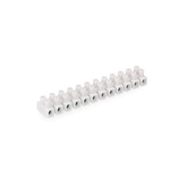 Edm Regleta de conexión de polipropileno, 32A, 450V, 12 conectores, 4mm a 6mm, blanca Precio: 1.49999949. SKU: B1FTVYZYYV