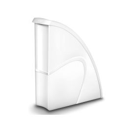 Revistero Cep Plastico Uso Vertical - Horizontal Blanco 85x270x310 mm