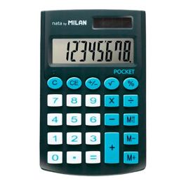 Milan Calculadora Negro Pocket 8 Digitos Dual Blister Precio: 5.68999959. SKU: S7906404