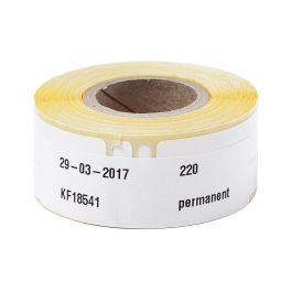 Q-connect KF18541 Etiquetas Adhesivas Compatibles Dymo 99017 Tamaño 50x12 mm Caja con 220 Etiquetas