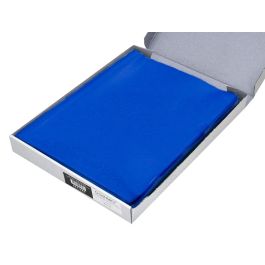 Carpeta Dossier Uñero Plastico Q-Connect Din A4 120 Micras Azul Caja De 100 Unidades