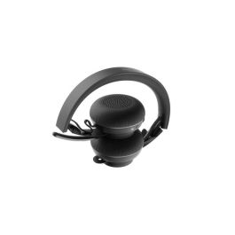 Logitech Zone Wireless UC - Auriculares Inalámbricos On-Ear con Cancelación de Ruido para Oficina y Centro de Llamadas, Grafito