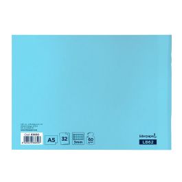 Libreta Liderpapel Write A5 Apaisada 32H 60 gr-M2 Cuadro 3 mm Con Margen