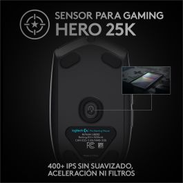 Ratón Gaming Logitech PRO (HERO) Negro