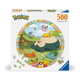 Puzzle Redondo 500 Piezas Pokemon 12001131 Ravensburger