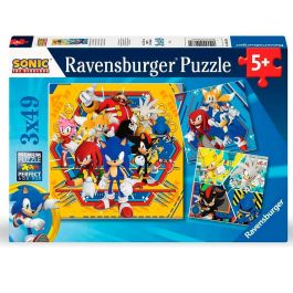 Puzzle 3X49 Piezas Sonic 12001133 Ravensburger