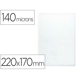 Funda Portacarnet Q-Connect Cuarto 140 Micras Pvc Transparente 220x170 mm 100 unidades Precio: 50.88999971. SKU: B1F3FHP4TZ