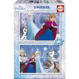 Puzzle 2X48 Frozen 16852 Educa Precio: 6.95000042. SKU: B1EAFHVQB4